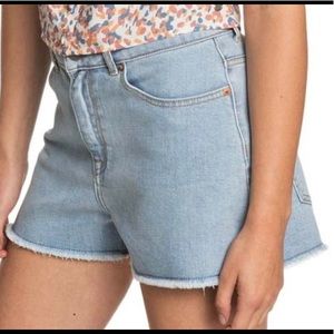 Roxy Kissing The Swell Denim Shorts